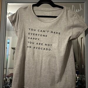 Avocado Grey Fitted T shirt 🥑